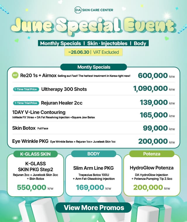 DA June Special Event-Monthly Specials / Skin,Injectables  / Body (VAT Excluded)