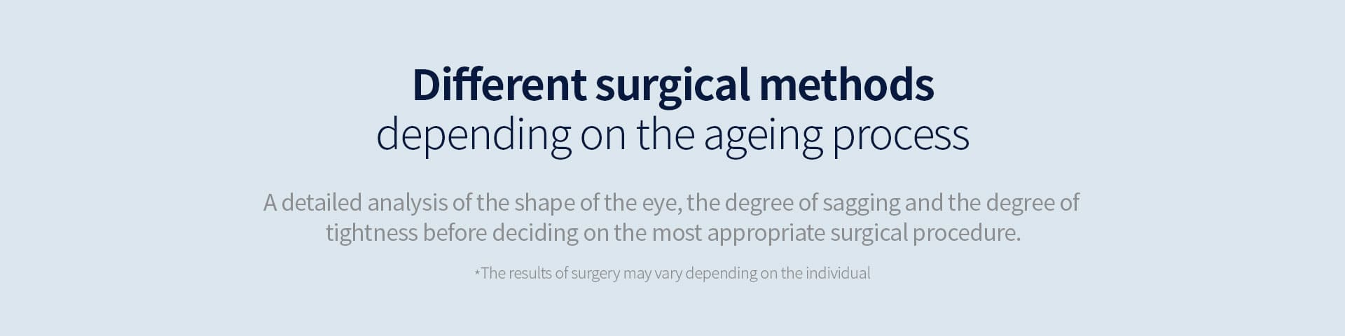 DA lower blepharoplasty