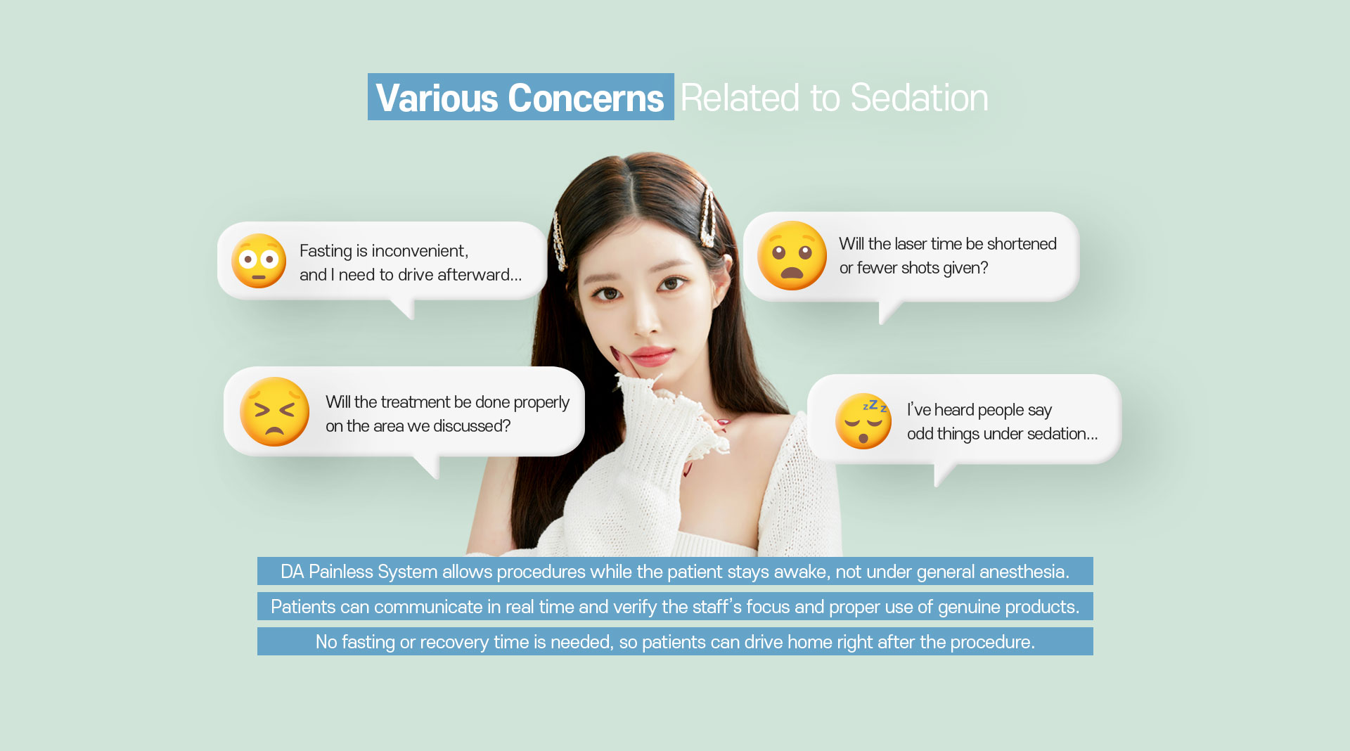 Various Concerns Related to Sedation